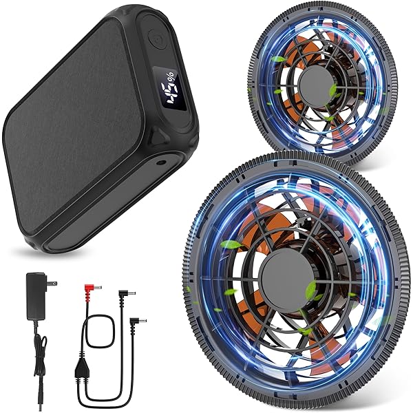 Amazon | [Xinpeke] 半導体急速冷却 ファンバッテリーセット